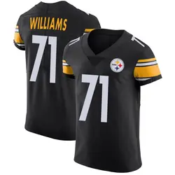 Nike Aiden Williams Pittsburgh Steelers Men's Elite Black Team Color Vapor Untouchable Jersey