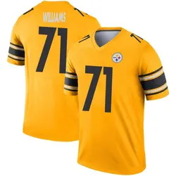 Nike Aiden Williams Pittsburgh Steelers Men's Legend Gold Inverted Jersey