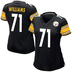 Nike Aiden Williams Pittsburgh Steelers Women's Game Black Team Color Jersey