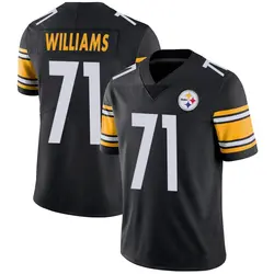 Nike Aiden Williams Pittsburgh Steelers Youth Limited Black Team Color Vapor Untouchable Jersey