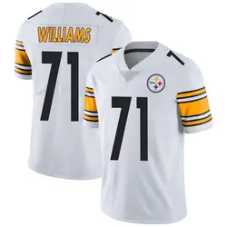 Nike Aiden Williams Pittsburgh Steelers Youth Limited White Vapor Untouchable Jersey