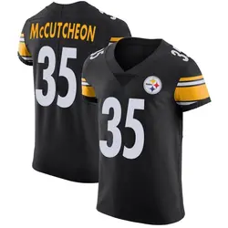 Nike Cameron McCutcheon Pittsburgh Steelers Men's Elite Black Team Color Vapor Untouchable Jersey