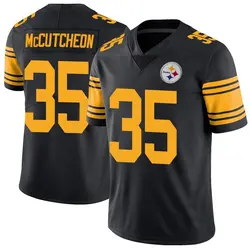 Nike Cameron McCutcheon Pittsburgh Steelers Men's Limited Black Color Rush Jersey