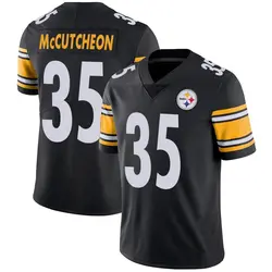 Nike Cameron McCutcheon Pittsburgh Steelers Men's Limited Black Team Color Vapor Untouchable Jersey