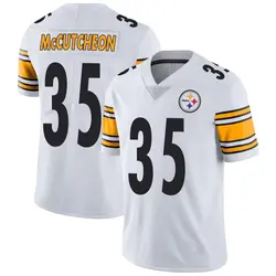 Nike Cameron McCutcheon Pittsburgh Steelers Men's Limited White Vapor Untouchable Jersey