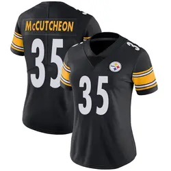 Nike Cameron McCutcheon Pittsburgh Steelers Women's Limited Black Team Color Vapor Untouchable Jersey