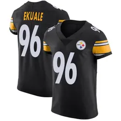 Daniel Ekuale Pittsburgh Steelers Men's Elite Black Team Color Vapor Untouchable Jersey