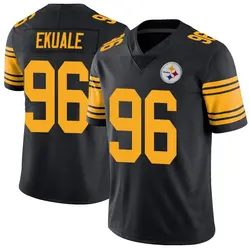 Daniel Ekuale Pittsburgh Steelers Youth Limited Black Color Rush Jersey