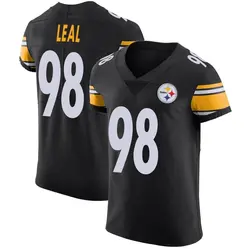 Nike DeMarvin Leal Pittsburgh Steelers Men's Elite Black Team Color Vapor Untouchable Jersey
