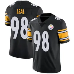 Nike DeMarvin Leal Pittsburgh Steelers Men's Limited Black Team Color Vapor Untouchable Jersey