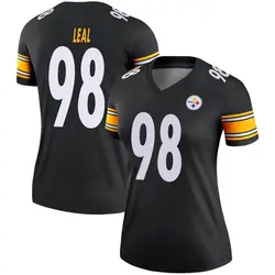 Nike DeMarvin Leal Pittsburgh Steelers Women's Legend Black Jersey