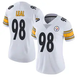 Nike DeMarvin Leal Pittsburgh Steelers Women's Limited White Vapor Untouchable Jersey