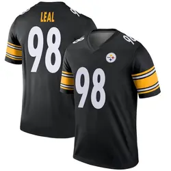 Nike DeMarvin Leal Pittsburgh Steelers Youth Legend Black Jersey