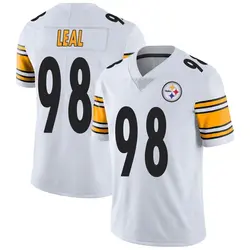 Nike DeMarvin Leal Pittsburgh Steelers Youth Limited White Vapor Untouchable Jersey