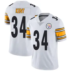 Nike Donte Kent Pittsburgh Steelers Men's Limited White Vapor Untouchable Jersey