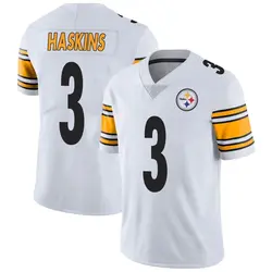 Nike Dwayne Haskins Pittsburgh Steelers Men's Limited White Vapor Untouchable Jersey