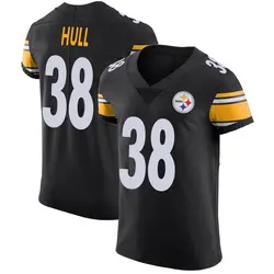 Nike Evan Hull Pittsburgh Steelers Men's Elite Black Team Color Vapor Untouchable Jersey