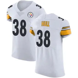 Nike Evan Hull Pittsburgh Steelers Men's Elite White Vapor Untouchable Jersey