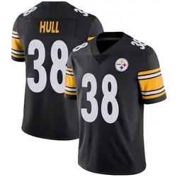 Nike Evan Hull Pittsburgh Steelers Men's Limited Black Team Color Vapor Untouchable Jersey