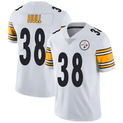 Nike Evan Hull Pittsburgh Steelers Men's Limited White Vapor Untouchable Jersey