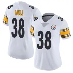 Nike Evan Hull Pittsburgh Steelers Women's Limited White Vapor Untouchable Jersey