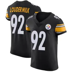 Isaiahh Loudermilk Pittsburgh Steelers Men's Elite Black Team Color Vapor Untouchable Jersey