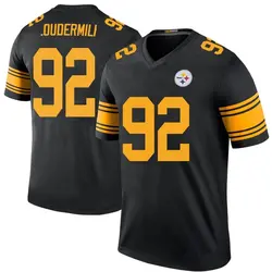 Isaiahh Loudermilk Pittsburgh Steelers Youth Legend Black Color Rush Jersey