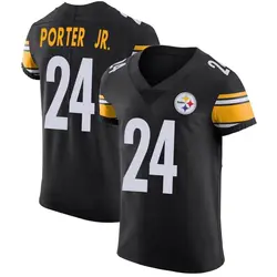 Nike Joey Porter Jr. Pittsburgh Steelers Men's Elite Black Team Color Vapor Untouchable Jersey