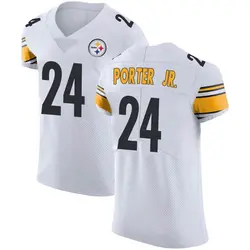 Nike Joey Porter Jr. Pittsburgh Steelers Men's Elite White Vapor Untouchable Jersey