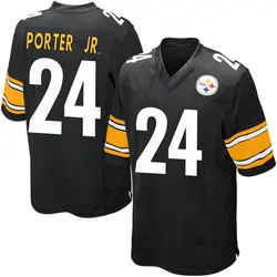 Nike Joey Porter Jr. Pittsburgh Steelers Men's Game Black Team Color Jersey