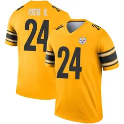 Nike Joey Porter Jr. Pittsburgh Steelers Men's Legend Gold Inverted Jersey
