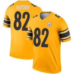 Nike Lance McCutcheon Pittsburgh Steelers Men's Legend Gold Inverted Jersey