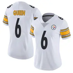Nike Patrick Queen Pittsburgh Steelers Women's Limited White Vapor Untouchable Jersey