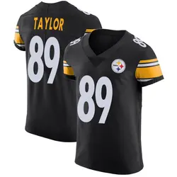 Nike Roc Taylor Pittsburgh Steelers Men's Elite Black Team Color Vapor Untouchable Jersey