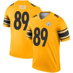 Nike Roc Taylor Pittsburgh Steelers Men's Legend Gold Inverted Jersey