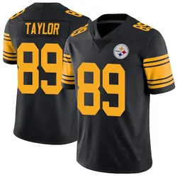 Nike Roc Taylor Pittsburgh Steelers Men's Limited Black Color Rush Jersey
