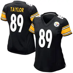 Nike Roc Taylor Pittsburgh Steelers Women's Game Black Team Color Jersey