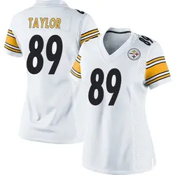 Nike Roc Taylor Pittsburgh Steelers Women's Game White Jersey