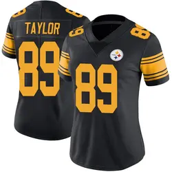 Nike Roc Taylor Pittsburgh Steelers Women's Limited Black Color Rush Jersey