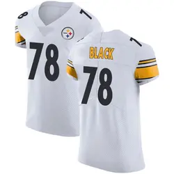 Yahya Black Pittsburgh Steelers Men's Elite White Vapor Untouchable Jersey