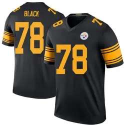 Yahya Black Pittsburgh Steelers Men's Legend Black Color Rush Jersey